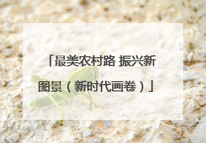 最美农村路 振兴新图景（新时代画卷）